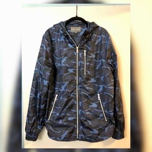 Slate&Stone Lightweight Jacket, Size Medium, Blue Camo